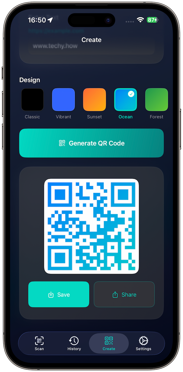 qr-code-snap screenshot 4